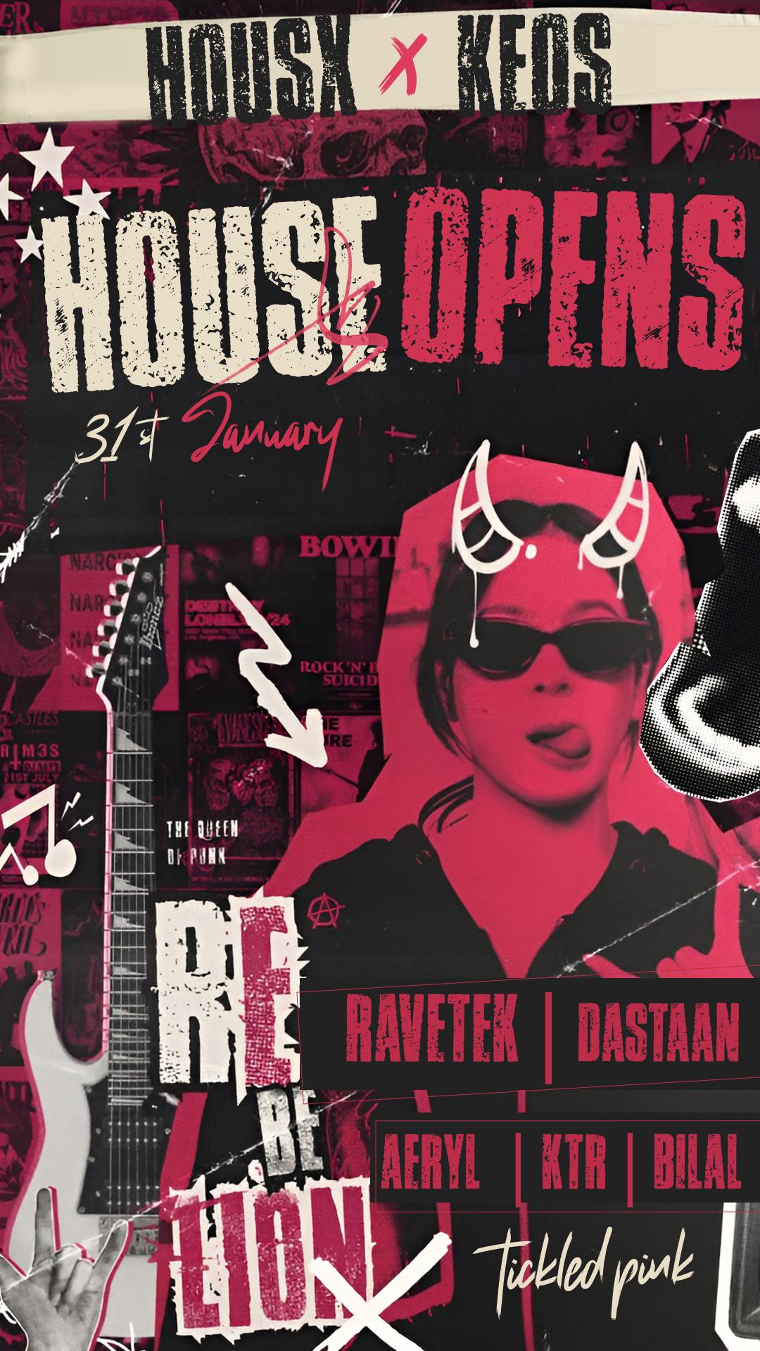 HOUSX x KEOS: HOUSE OPENS